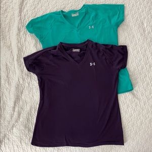 2 Under Armour shirts